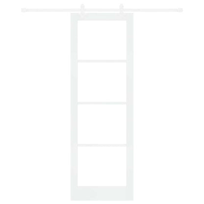 Porta Scorrevole Bianco 78 x 232 cm Legno e metallo