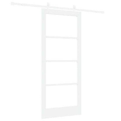 Porta Scorrevole Bianco 86 x 198.5 cm Legno e metallo