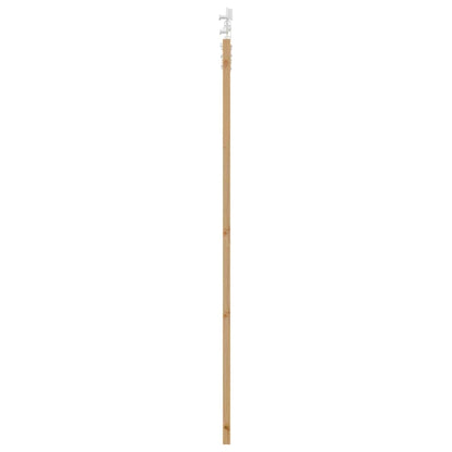 Porta Scorrevole Marrone 93 x 202 cm Legno e metallo