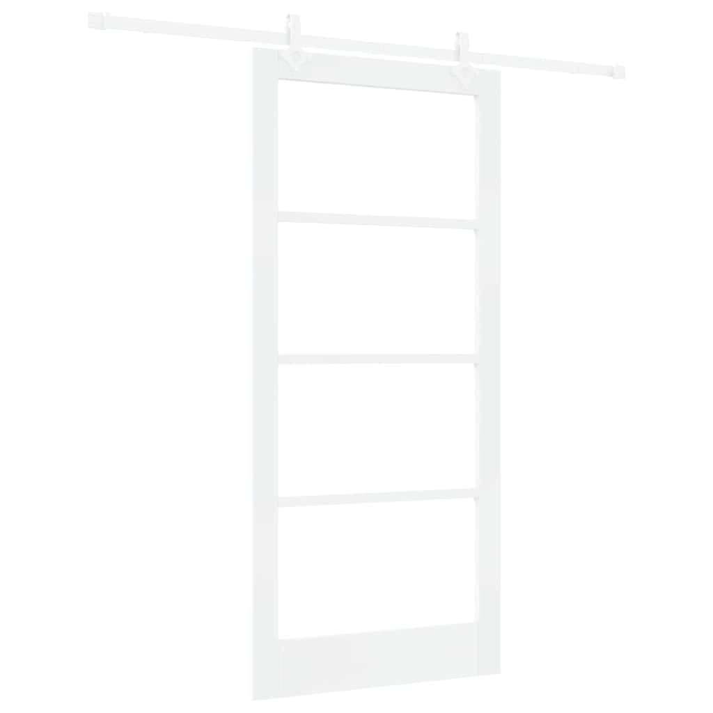 Porta scorrevole Bianco 93 x 202 cm | homemem39