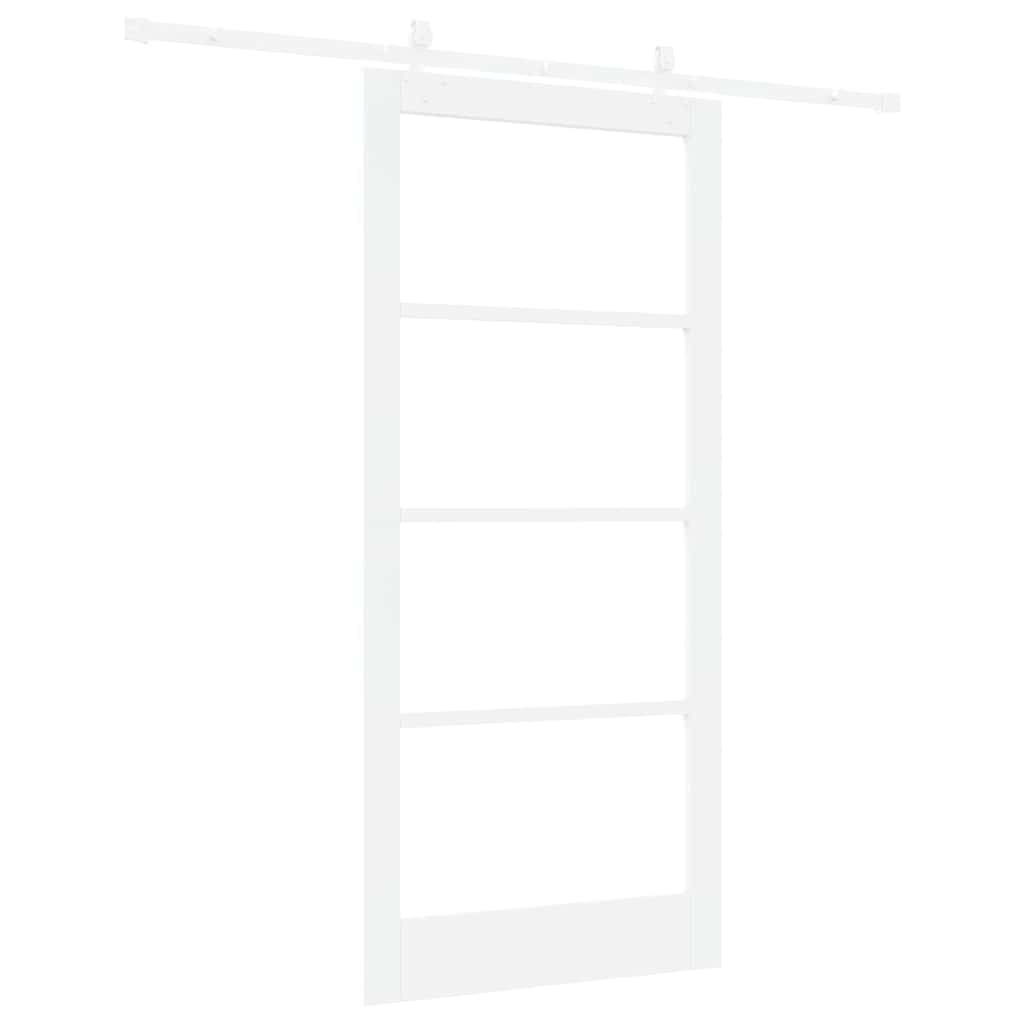 Porta scorrevole Bianco 93 x 202 cm | homemem39