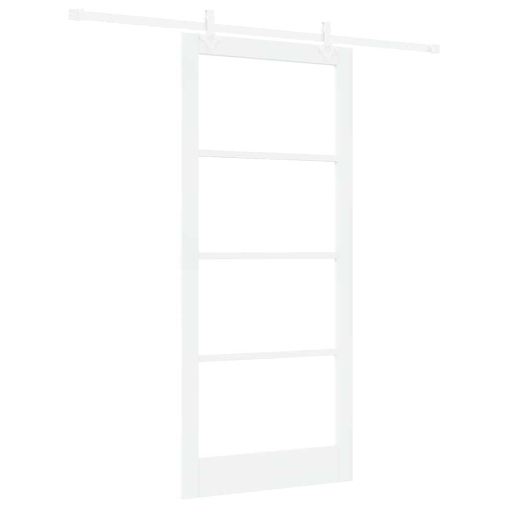Porta scorrevole Bianco 93 x 211 cm | homemem39