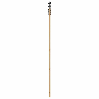 Porta Scorrevole Marrone 78 x 211 cm Legno e metallo