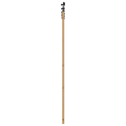 Porta Scorrevole Marrone 86 x 198.5 cm Legno e metallo