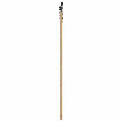 Porta Scorrevole Marrone 86 x 198.5 cm Legno e metallo