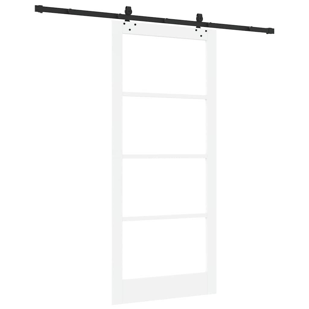 Porta scorrevole Bianco 93 x 211 cm | homemem39