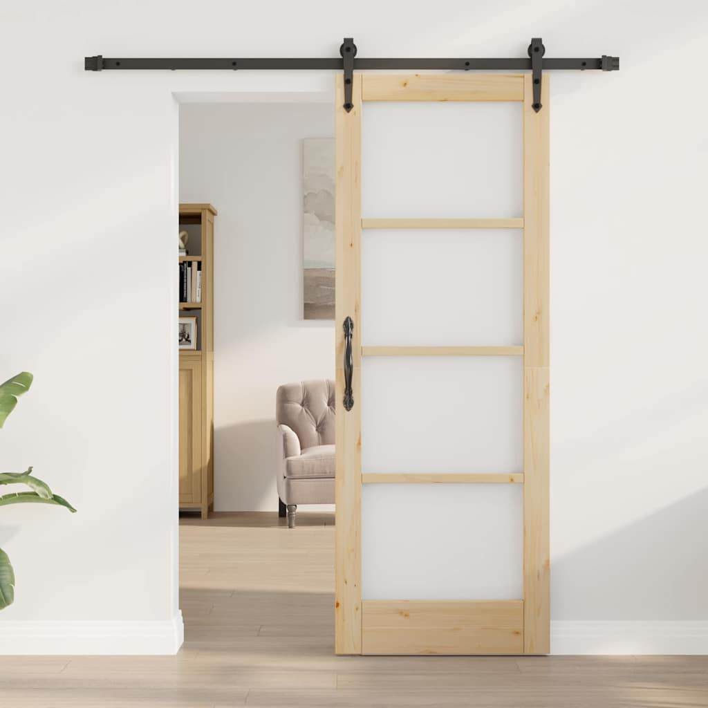 Porta scorrevole Naturale 73,5 x 198,5 cm | homemem39