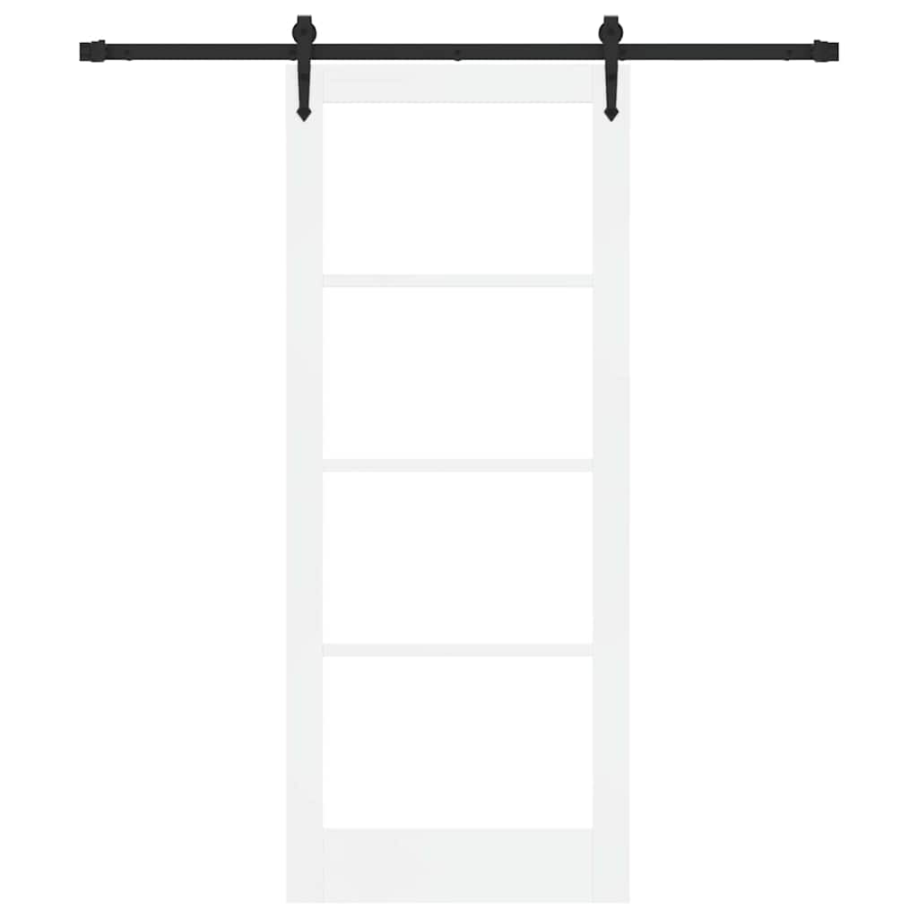 Porta scorrevole Bianco 83 x 202 cm | homemem39