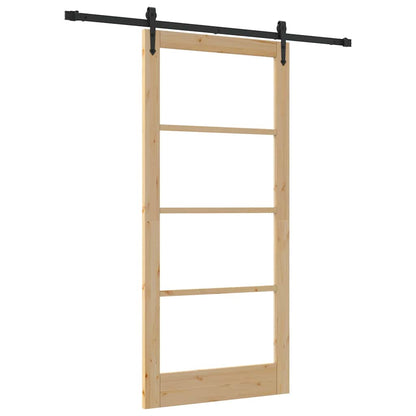 Porta scorrevole Naturale 93 x 202 cm | homemem39
