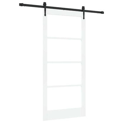 Porta scorrevole Bianco 93 x 202 cm | homemem39