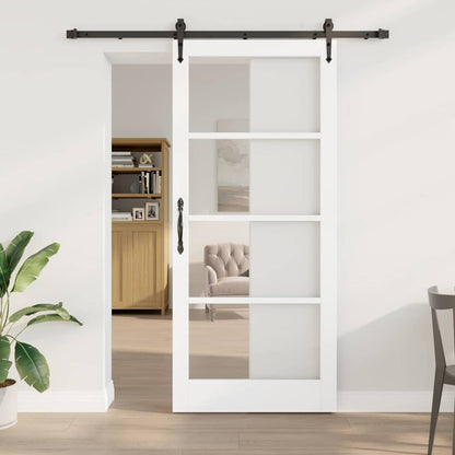 Porta scorrevole Bianco 93 x 211 cm | homemem39