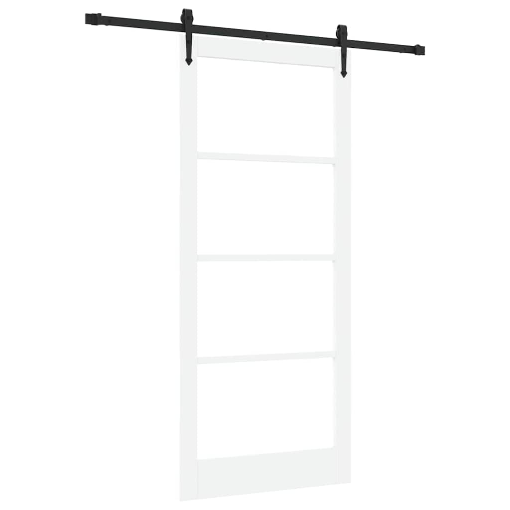 Porta scorrevole Bianco 93 x 211 cm | homemem39