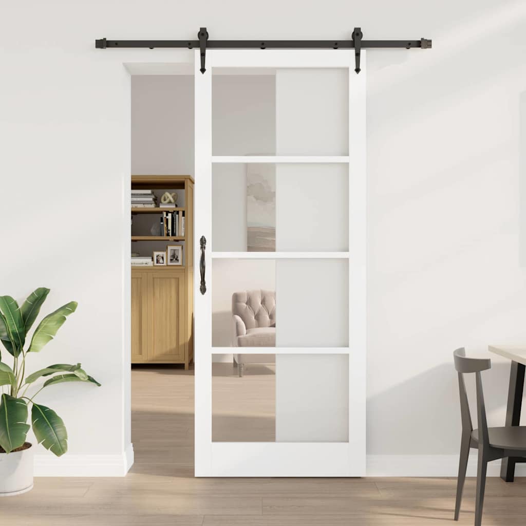 Porta scorrevole Bianco 93 x 232 cm | homemem39