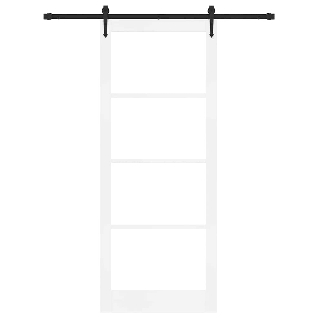 Porta scorrevole Bianco 93 x 232 cm | homemem39