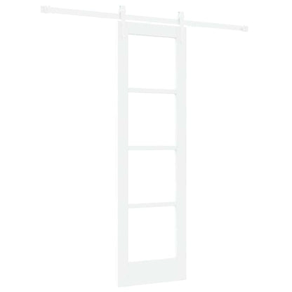 Porta Scorrevole Bianco 61 x 198.5 cm Legno e metallo