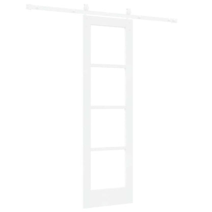 Porta Scorrevole Bianco 61 x 198.5 cm Legno e metallo