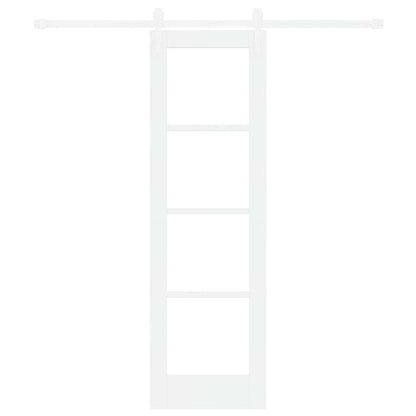 Porta Scorrevole Bianco 61 x 198.5 cm Legno e metallo