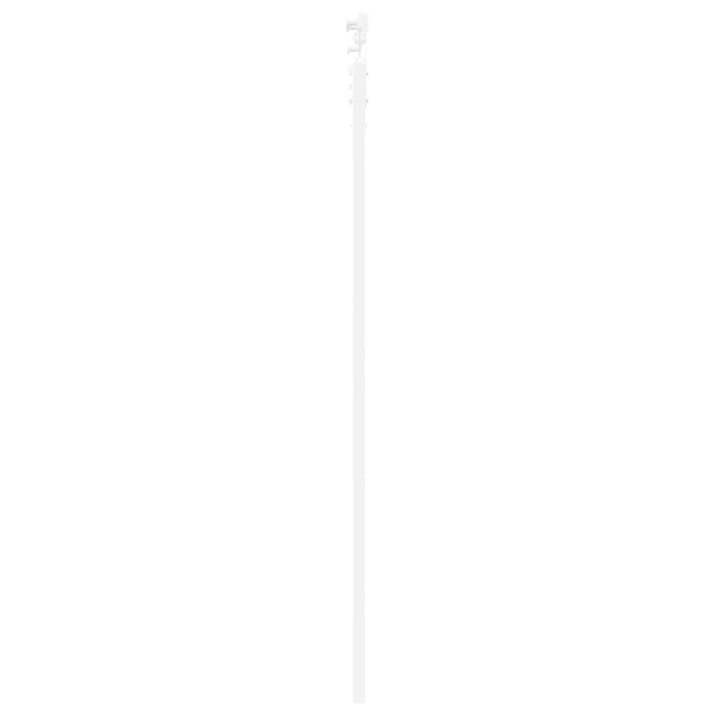 Porta Scorrevole Bianco 73.5 x 198.5 cm Legno e metallo