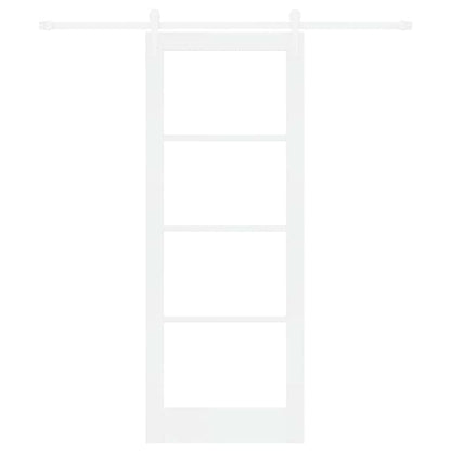 Porta Scorrevole Bianco 78 x 202 cm Legno e metallo