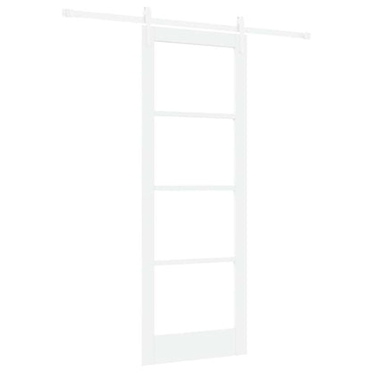 Porta Scorrevole Bianco 78 x 211 cm Legno e metallo