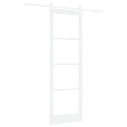 Porta Scorrevole Bianco 78 x 232 cm Legno e metallo