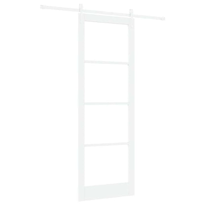 Porta Scorrevole Bianco 83 x 232 cm Legno e metallo