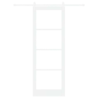 Porta Scorrevole Bianco 83 x 232 cm Legno e metallo