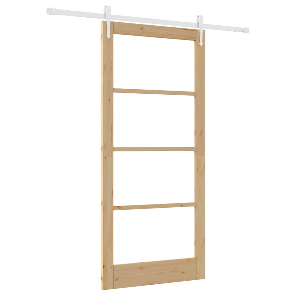 Porta scorrevole Naturale 93 x 202 cm | homemem39