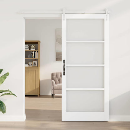 Porta scorrevole Bianco 93 x 211 cm | homemem39