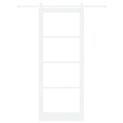 Porta Scorrevole Bianco 93 x 232 cm Legno e metallo