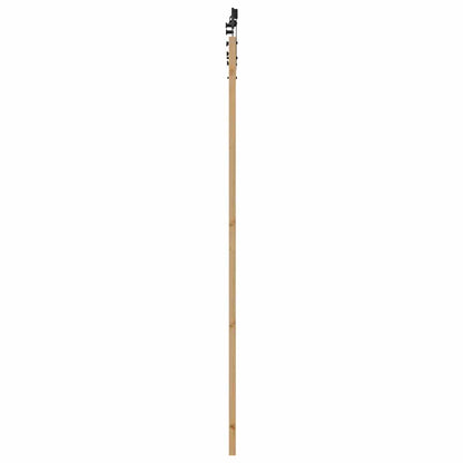 Porta scorrevole Naturale e Nero 93 x 232 cm | homemem39