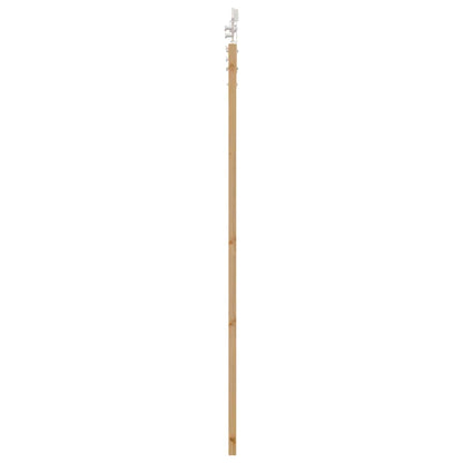 Porta Scorrevole Marrone 73.5 x 198.5 cm Legno e metallo
