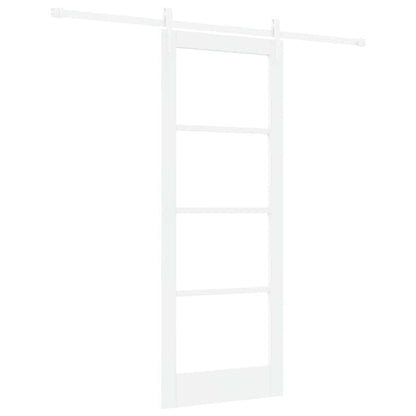Porta Scorrevole Bianco 78 x 202 cm Legno e metallo