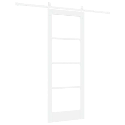 Porta Scorrevole Bianco 78 x 202 cm Legno e metallo