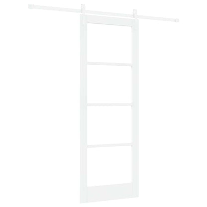 Porta Scorrevole Bianco 78 x 211 cm Legno e metallo