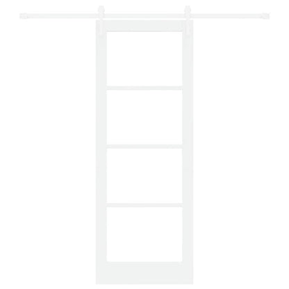 Porta Scorrevole Bianco 78 x 211 cm Legno e metallo