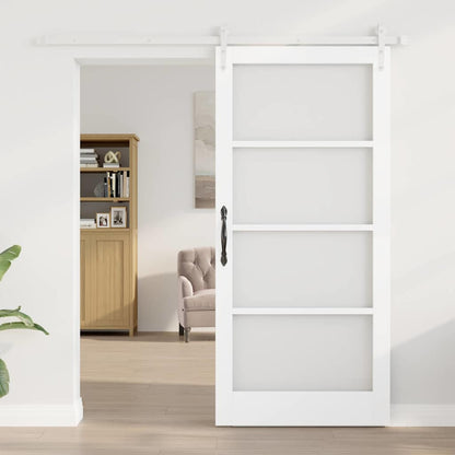 Porta scorrevole Bianco 93 x 202 cm | homemem39
