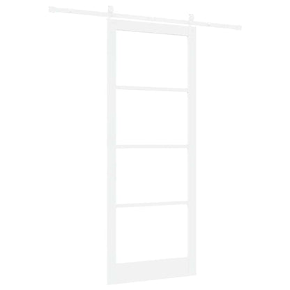 Porta Scorrevole Bianco 93 x 232 cm Legno e metallo