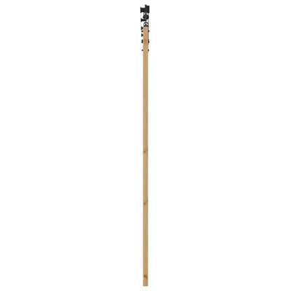 Porta Scorrevole ORKDAL Marrone 73.5 x 198.5 cm Legno e metallo