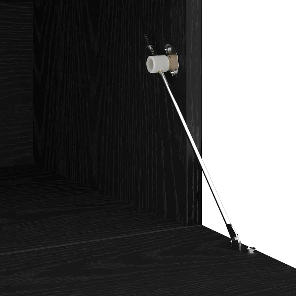 Set mobile TV 3 pcs Rovere Nero 270 x 35 x 40 cm