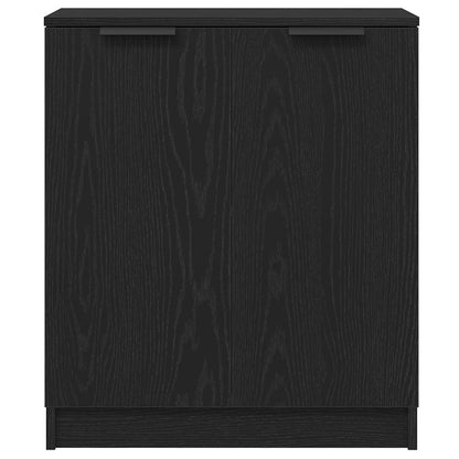 Sideboard Rovere Nero 180 x 30 x 70 cm Legno multistrato - homemem39