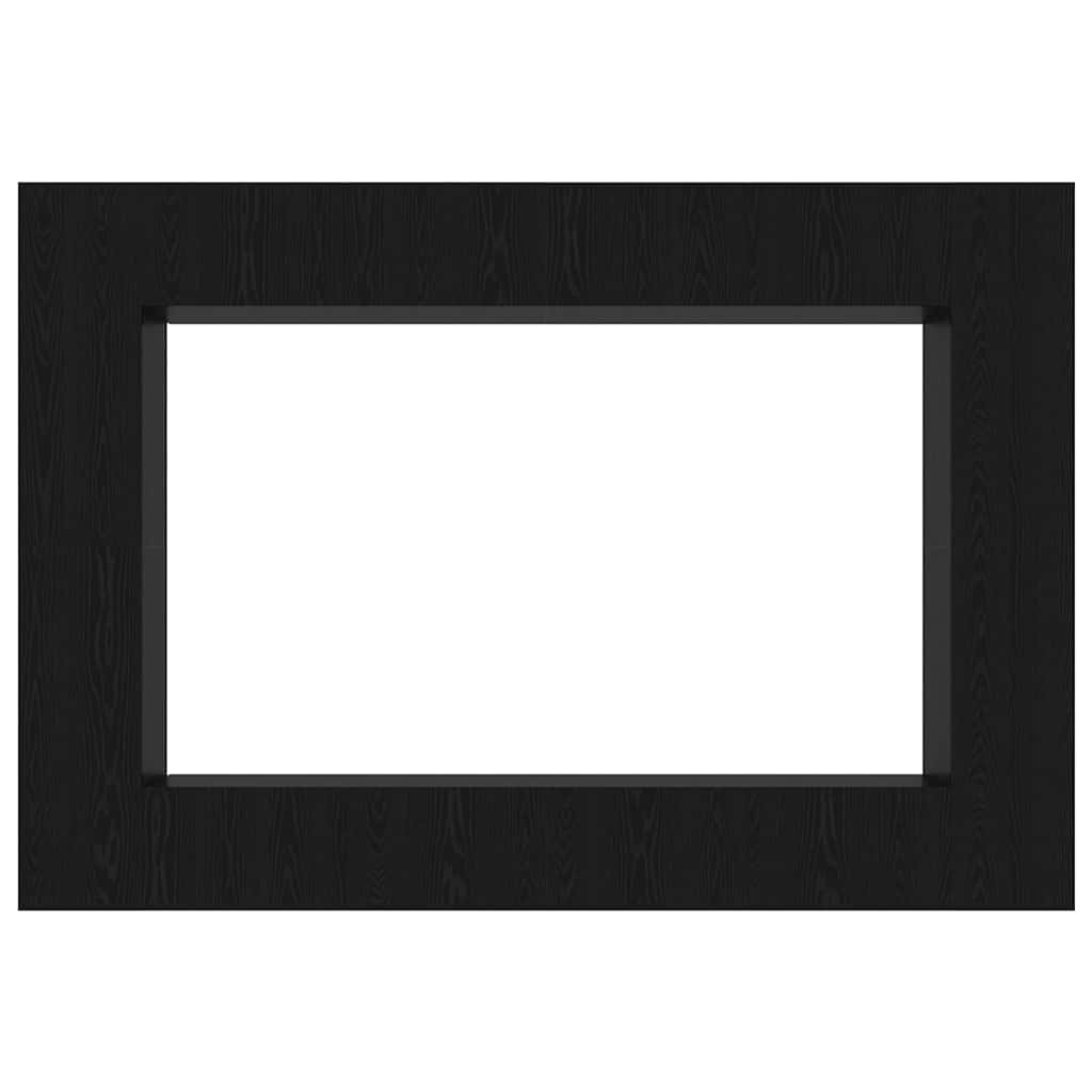 Set mobile TV 8 pcs Rovere Nero 100 x 30 x 30 cm