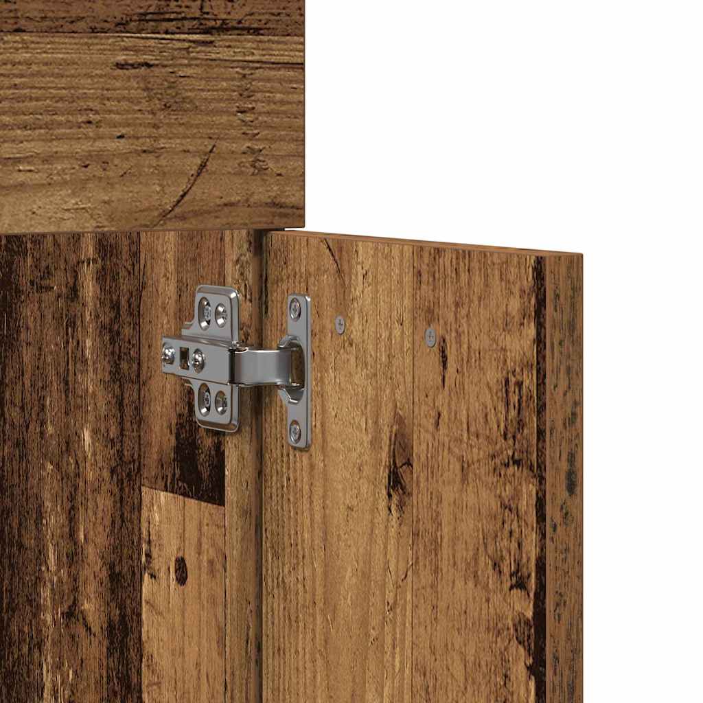 Set di mobili per il bagno Montaggio a parete Legno multistrato | homemem39