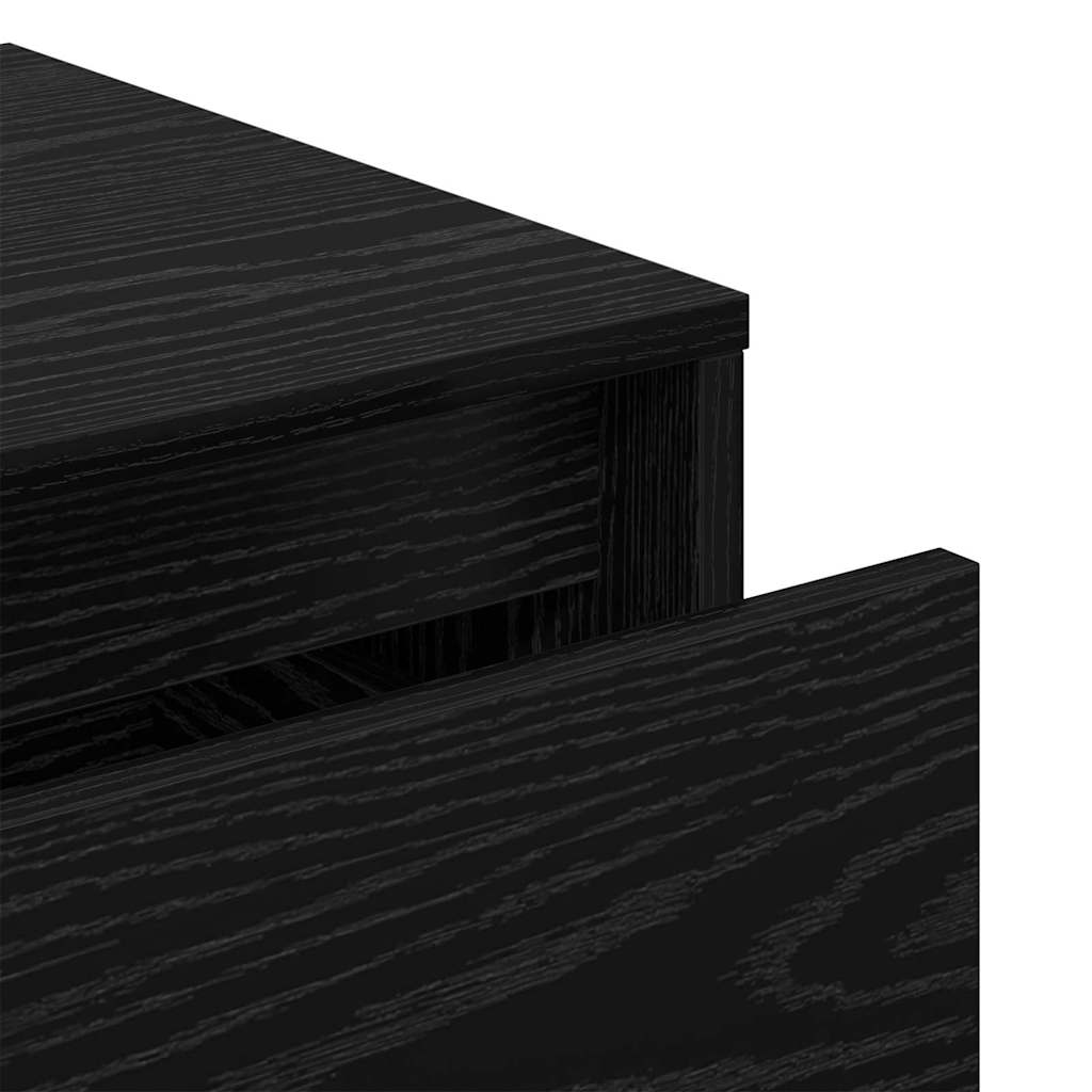 Set mobili da ingresso con specchio 6 pcs Legno multistrato