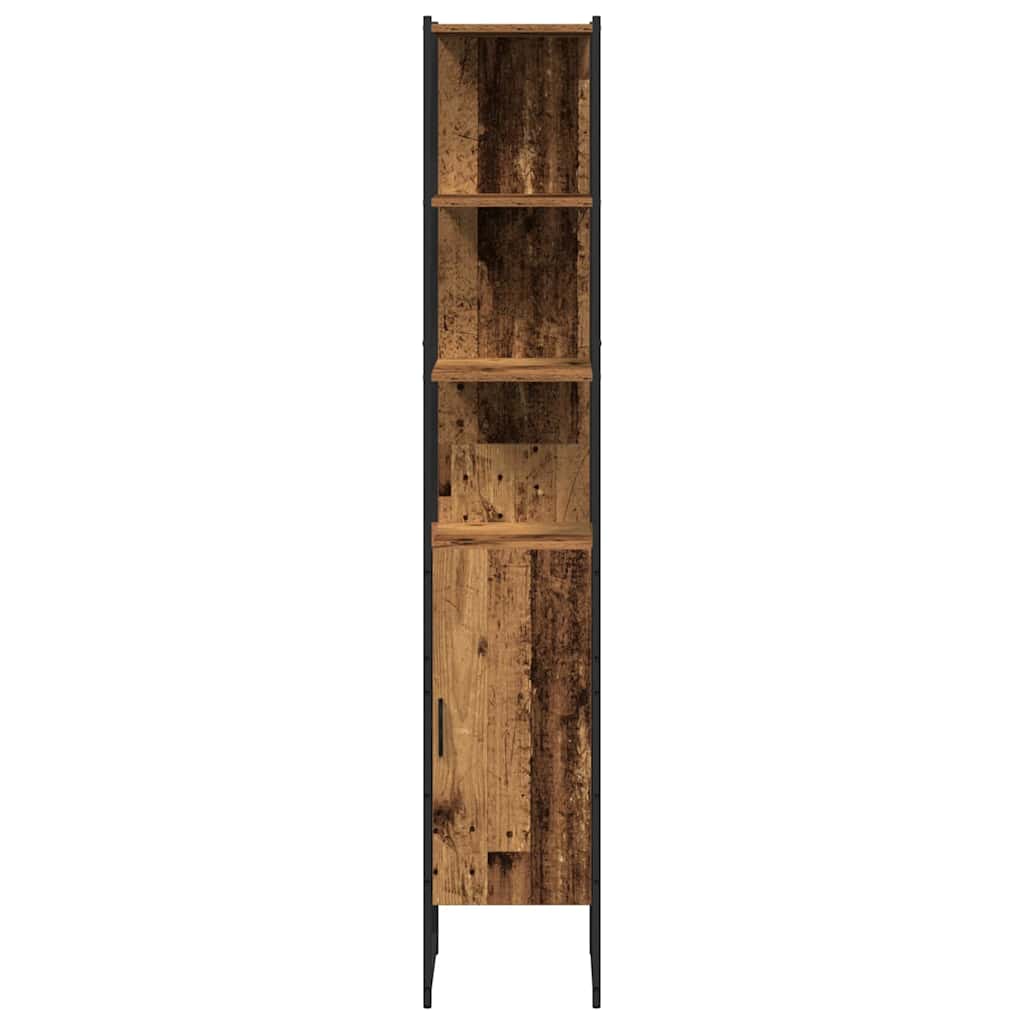 Set di mobili per il bagno 3 pcs Marrone Legno multistrato | homemem39