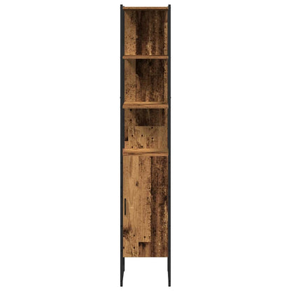 Set di mobili per il bagno con lo scaffale 3 pcs Legno vecchio | homemem39