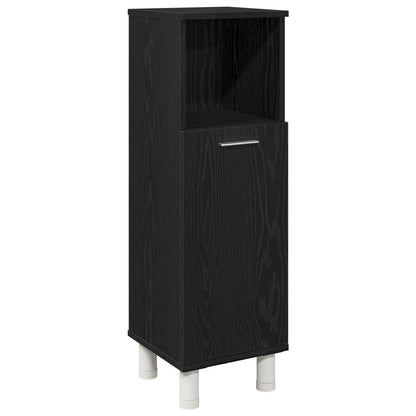 Set di mobili per il bagno 3 pcs Nero 30 x 30 x 99,5 cm | homemem39