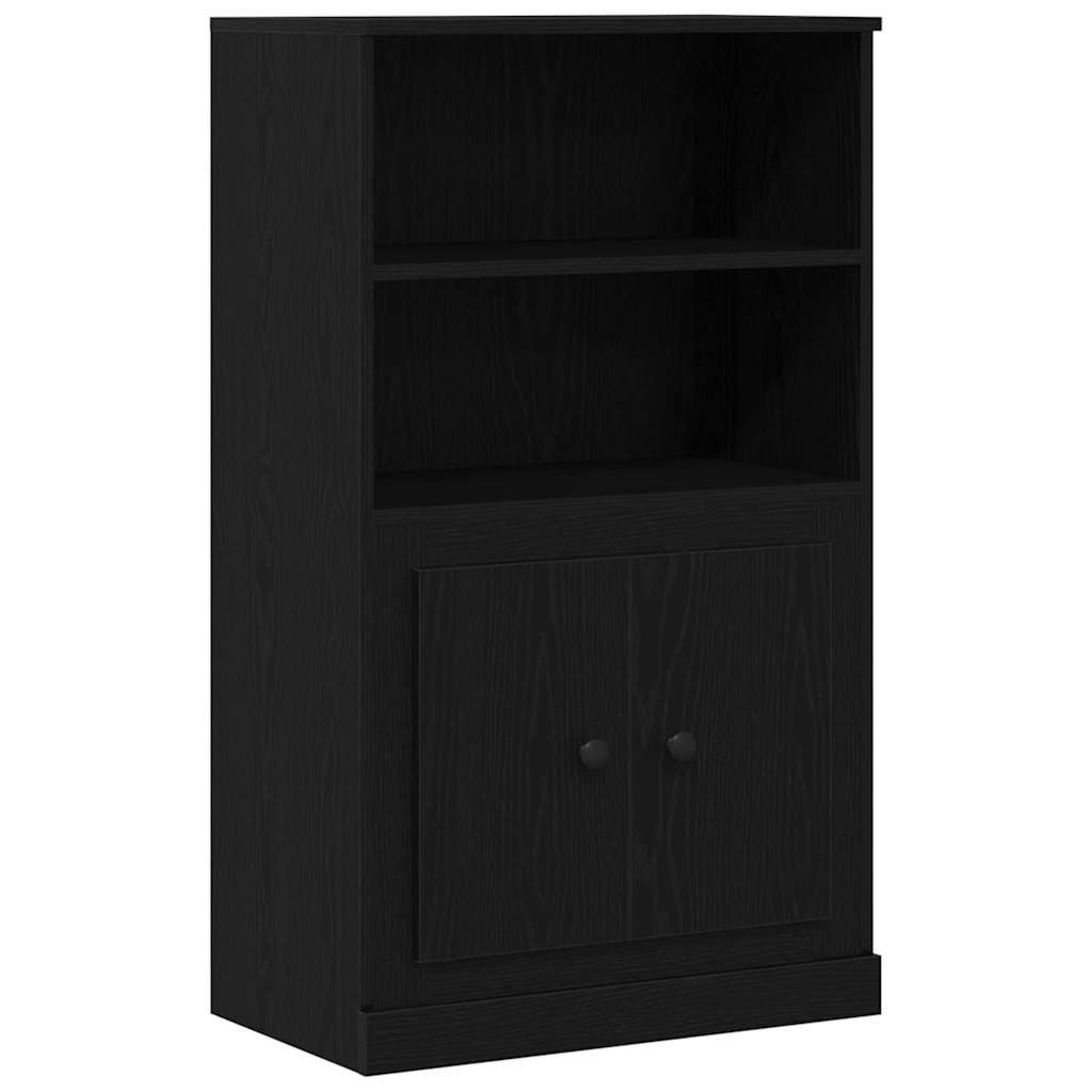 Highboard Rovere Nero 132 x 35,5 x 103,5 cm Legno multistrato - homemem39