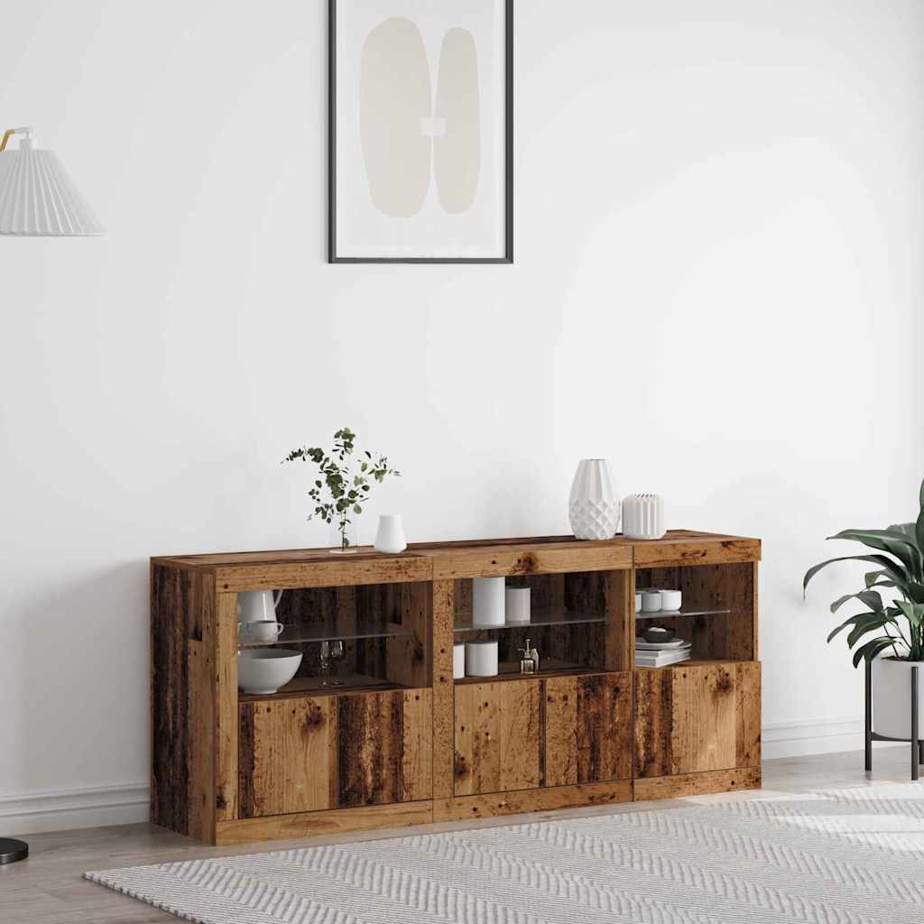 Credenza Legno vecchio 162 x 37 x 67 cm Legno multistrato