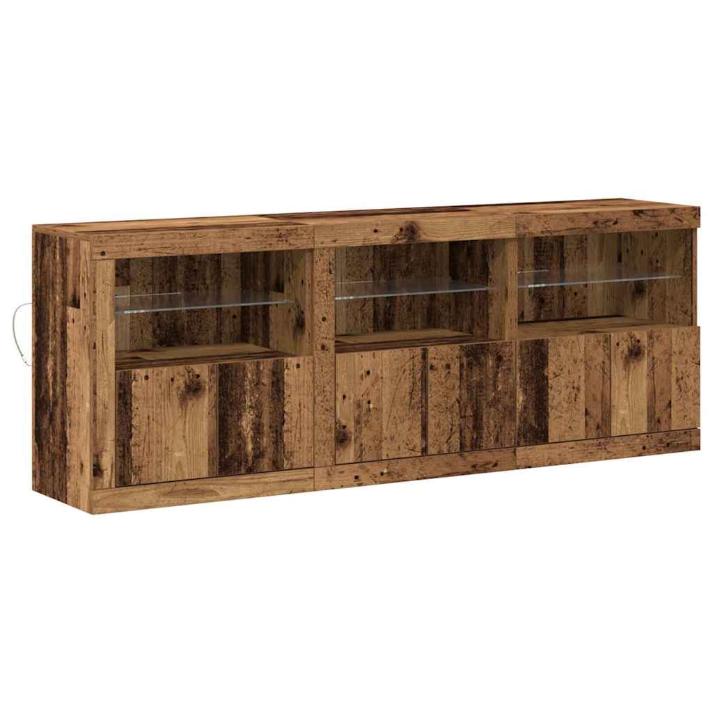Credenza Legno vecchio 181.5 x 37 x 67 cm Legno multistrato